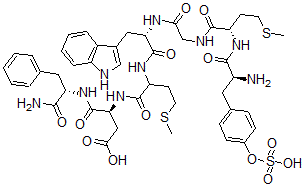 CAS#: 20988-64-1， Cholecystokinin (27-33)