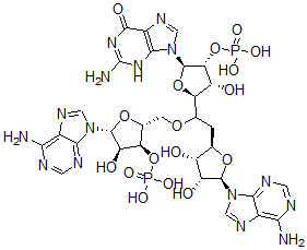 CAS#: 2099-88-9， Adenylyl-(3'-5')-adenylyl-(3'-5')-guanosine