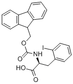 结构式 CAS# 210282-32-9, 芴甲氧羰基-L-2-碘苯丙氨酸