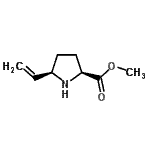CAS#: 210345-07-6， Methyl (5R)-5-Vinyl-L-Prolinate