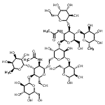 CAS#: 210427-13-7， 6-Deoxy-alpha-L-Galactopyranosyl-(1->3)-[beta-D-Galactopyranosyl-(1->4)]-2-Acetamido-2-Deoxy-beta-D-Glucopyranosyl-(1->6)-[6-Deoxy-alpha-L-Galactopyranosyl-(1->4)-[beta-D-Galactopyranosyl-(1->3)]-2-Ac etamido-2-Deoxy-beta-D-Glucopyranosyl-(1->3)]-beta-D-Galactopyranosyl-(1->4)-beta-D-Glucopyranose
