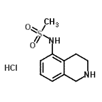 CAS#: 210538-75-3， N-(1,2,3,4-Tetrahydro-5-Isoquinolinyl)Methanesulfonamide Hydrochloride (1:1)