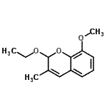 CAS#: 210549-49-8， 2-Ethoxy-8-Methoxy-3-Methyl-2H-Chromene