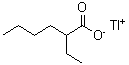 structure of CAS# 210578-56-6, Thallium(1+) 2-Ethylhexanoate;Thallium(I) 2-ethylhexanoate