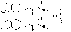 CAS#: 21073-23-4， Methanohexahydroisoindoline Ethylguanidine Hemisulfate