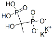 CAS 登录号：21089-06-5， (1-羟基乙亚基)二膦酸酯二氢二钾盐