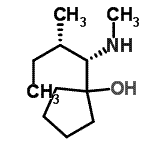 CAS#: 211437-98-8， 1-[(1S,2S)-2-Methyl-1-(Methylamino)Butyl]Cyclopentanol