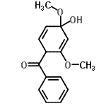 CAS#: 21147-23-9， (4-Hydroxy-2,4-Dimethoxy-2,5-Cyclohexadien-1-Yl)(Phenyl)Methanone