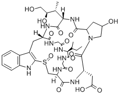 CAS#: 21150-21-0， 1-L-Aspartic acid-4-(2-mercapto-L-tryptophan)-alpha-Amanitin