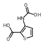 CAS#: 211569-06-1， 3-(Carboxyamino)-2-Thiophenecarboxylic Acid
