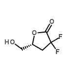 CAS 登录号：211807-33-9， (5R)-3,3-二氟-5-(羟基甲基)二氢-2(3H)-呋喃酮