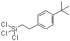 CAS 登录号：211925-40-5， 三氯{2-[4-(2-甲基-2-丙基)苯基]乙基}硅烷