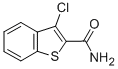 structure of CAS# 21211-09-6, 3-Chloro-Benzo[b]Thiophene-2-Carboxamide;3-Chlorobenzo[B]Thiophene-2-Carboxamide ,98%;3-CHLOROBENZO[B]THIOPHENE-2-CARBOXAMIDE;3-CHLOROBENZOTHIOPHENE-2-CARBOXAMIDE