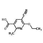 CAS#: 212255-67-9， 5-Cyano-6-Ethoxy-2-Methylnicotinic Acid