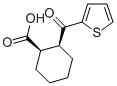 structure of CAS# 212757-10-3, cis-2-(2-Thiophenecarbonyl)-1-Cyclohexanecarboxylic Acid;(1R,2S)-2-[Oxo-(2-Thienyl)Methyl]-1-Cyclohexanecarboxylate;(1R,2S)-2-Thiophen-2-Ylcarbonylcyclohexane-1-Carboxylate;Zinc01081362