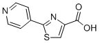 structure of CAS# 21278-86-4, 2-(4-Pyridinyl)-4-Thiazolecarboxylicacid;2-(4-Pyridyl)Thiazole-4-Carboxylate;2-(4-Pyridyl)-4-Thiazolecarboxylate;Zinc00113265