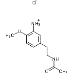 CAS#: 212828-82-5， 5-(2-Acetamidoethyl)-2-Methoxyanilinium Chloride