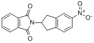 CAS 登录号：212845-48-2， 2-(2,3-二氢-5-硝基-1H-茚-2-基)-1H-异吲哚-1,3(2H)-二酮