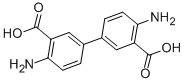 CAS#: 2130-56-5， 4,4'-Diamino-[1,1'-Biphenyl]-3,3'-Dicarboxylicacid