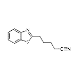 CAS#: 21344-53-6， 5-(1,3-Benzothiazol-2-Yl)Pentanenitrile