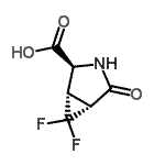CAS#: 213682-41-8， (1S,2S,5R)-6,6-Difluoro-4-Oxo-3-Azabicyclo[3.1.0]Hexane-2-Carboxylic Acid
