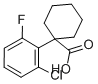 CAS#: 214263-04-4， 1-(2-Chloro-6-Fluorophenyl)Cyclohexanecarboxylic Acid