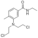 CAS#: 21447-85-8， 3-(Bis(2-Chloroethyl)Amino)-N-Ethyl-p-Toluamide