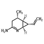 CAS#: 214478-59-8， (1R,5S,6S,7S)-5-Methyl-7-Vinyl-2-Azabicyclo[4.1.0]Hept-2-En-3-Amine