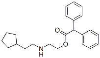 CAS#: 21461-69-8， Diphenylacetic Acid 2-[(2-Cyclopentylethyl)Amino]Ethyl Ester