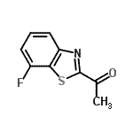 CAS#: 214854-87-2， 1-(7-Fluoro-1,3-Benzothiazol-2-Yl)Ethanone