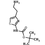 CAS#: 215099-32-4， 2-Methyl-2-Propanyl [4-(2-Aminoethyl)-1,3-Thiazol-2-Yl]Carbamate