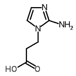 CAS#: 215229-20-2， 3-(2-Amino-1H-Imidazol-1-Yl)Propanoic Acid