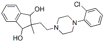 CAS#: 21569-48-2， 2-[2-[4-(2-Chlorophenyl)-1-Piperazinyl]Ethyl]-2-Methyl-1,3-Indanediol