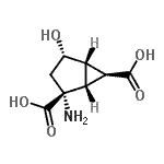 CAS#: 215867-42-8， (1R,2R,4S,5S,6S)-2-Amino-4-Hydroxybicyclo[3.1.0]Hexane-2,6-Dicarboxylic Acid