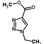CAS#: 215868-66-9， Methyl 1-Ethyl-1H-1,2,3-Triazole-4-Carboxylate