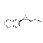CAS#: 215882-24-9， 2-[(1R,2R)-2-Ethoxycyclopropyl]Naphthalene