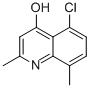 structure of CAS# 21629-50-5, 5-Chloro-2,8-Dimethyl-4-Quinolinol;5-Chloro-2,8-Dimethyl-4-Quinolone;Maybridge1_000304;Oprea1_127376