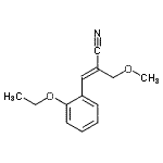 CAS#: 216384-76-8， (2Z)-3-(2-Ethoxyphenyl)-2-(Methoxymethyl)Acrylonitrile