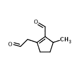 CAS#: 216512-70-8， 5-Methyl-2-(2-Oxoethyl)-1-Cyclopentene-1-Carbaldehyde