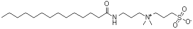CAS#: 216667-08-2， N,N-Dimethyl-N-[3-[(1-oxotetradecyl)amino]propyl]-3-sulfo-1-Propanaminium inner salt