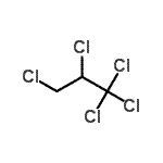 structure of CAS# 21700-31-2, 1,1,1,2,3-Pentachloropropane;MFCD01024425
