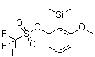 structure of CAS# 217813-03-1, 3-Methoxy-2-(Trimethylsilyl)Phenyl Trifluoromethanesulfonate