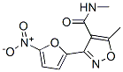 CAS#: 21787-34-8， N,5-Dimethyl-3-(5-Nitro-2-Furyl)-4-Isoxazolecarboxamide