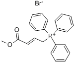 structure of CAS# 2181-98-8, [(E)-4-Methoxy-4-Oxobut-2-Enyl]-Triphenylphosphanium Bromide;[(E)-4-Methoxy-4-Oxo-But-2-Enyl]-Triphenyl-Phosphonium Bromide;[(E)-4-Methoxy-4-Oxobut-2-Enyl]-Triphenylphosphonium Bromide;[(E)-4-Keto-4-Methoxy-But-2-Enyl]-Triphenyl-Phosphonium Bromide