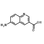CAS#: 21872-88-8， 6-Amino-3-Quinolinecarboxylic Acid