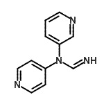 CAS#: 21881-61-8， N-3-Pyridinyl-N-4-pyridinylimidoformamide