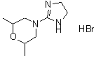 CAS#: 218930-08-6， 4-(4,5-Dihydro-1H-Imidazol-2-Yl)-2,6-Dimethylmorpholine Hydrobromide (1:1)