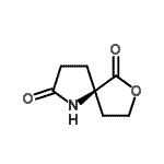 CAS#: 219503-87-4， (5R)-7-Oxa-1-Azaspiro[4.4]Nonane-2,6-Dione