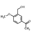 CAS#: 219539-06-7， 1-[3-(Hydroxymethyl)-4-Methoxyphenyl]Ethanone