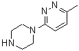structure of CAS# 219635-87-7, 3-Methyl-6-(1-Piperazinyl)Pyridazine;3-methyl-6-(piperazin-1-yl)pyridazine;3-methyl-6-piperazin-1-ylpyridazine;PYRIDAZINE,3-METHYL-6-(1-PIPERAZINYL)-